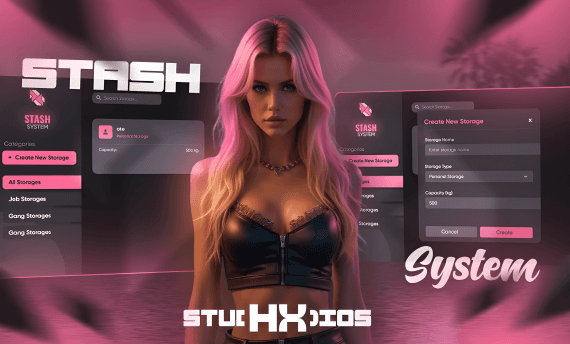 HEX Storage Creator Stysem
